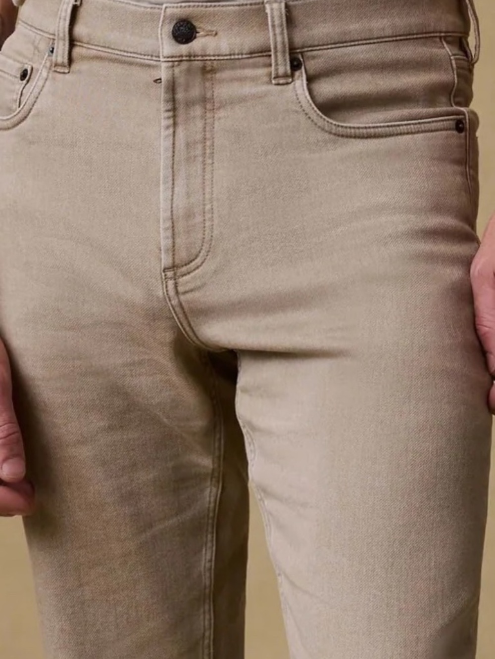 Faherty Brand Stretch Terry 5-Pocket Pants  size 34 X  32 NWOT